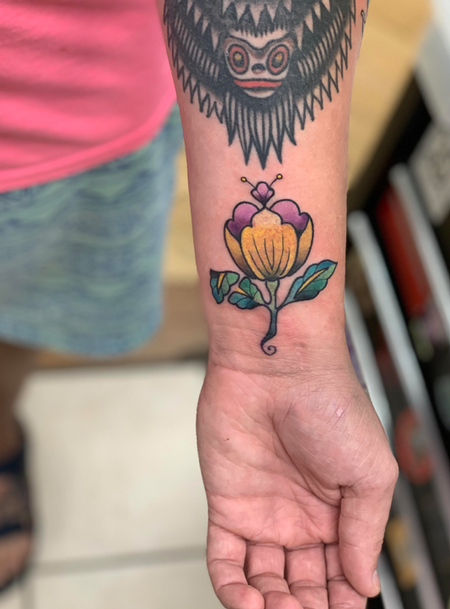 Tattoos - Fleetwood Mac Flower - 142093